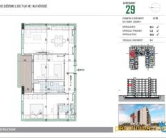 🏢 Apartament 2+1 në Shitje – Tabi Construction