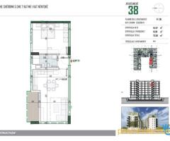 🏢 Apartament 1+1 në Shitje – Tabi Construction